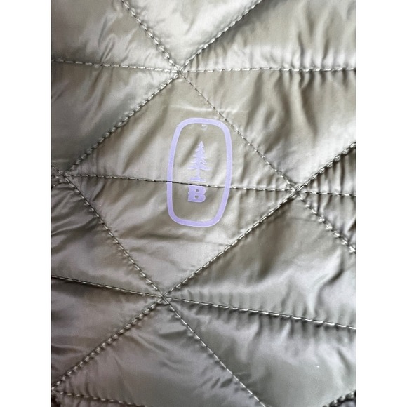 Bass Outdoor Men's Quilted Full Zip Jacket Moss Green Sz Large Lightweight NWT - Picture 5 of 16